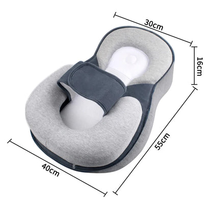 Baby Anti-Reflux Lounger Pillow With Side Support